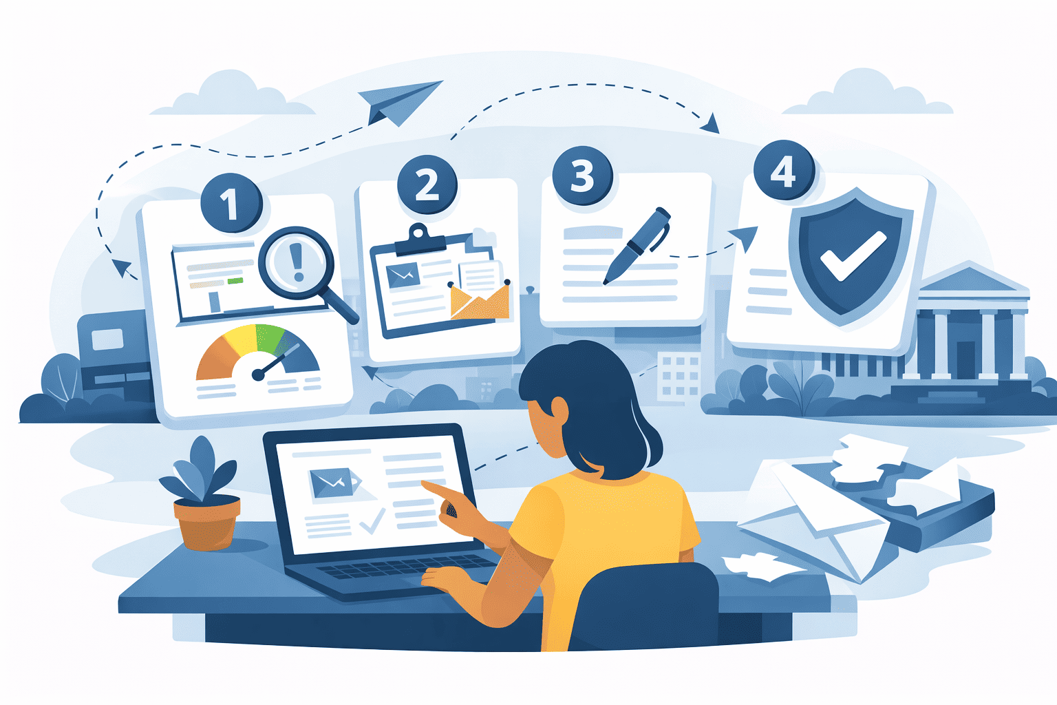 How to Dispute Credit Report Errors Step-by-Step